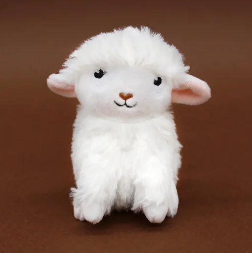 Mamá oveja de peluche y su bebé blanco - Les Déglingos