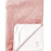Manta de bebé Lapidou Rosa y blanco - Nattou