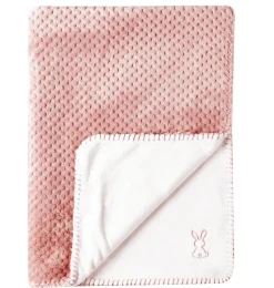 Manta de bebé Lapidou Rosa y blanco - Nattou