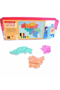 Mapa de Bélgica - Puzzle Michèle Wilson