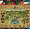 Mapa de Hogwarts Puzzle 1500 piezas - Ravensburger