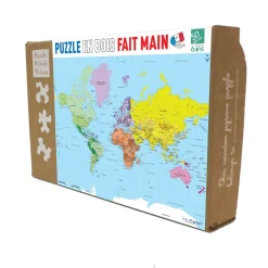Mapa del mundo - Puzzle Michèle Wilson