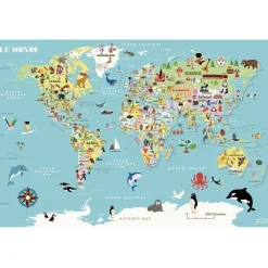 Mapa del mundo magnético Ingela P. Arrhenius - Vilac