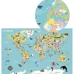 Mapa del mundo magnético Ingela P. Arrhenius - Vilac