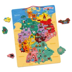 Mapa Magnético de Alemania - Janod
