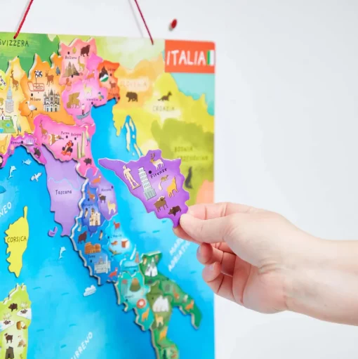 Mapa Magnético de Italia - Janod