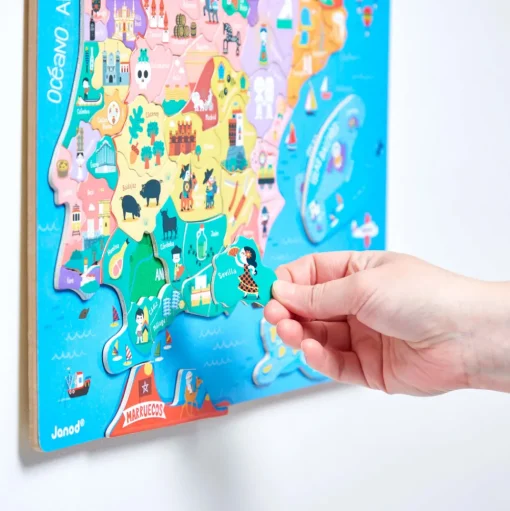 Mapa Magnético Península Ibérica - Janod