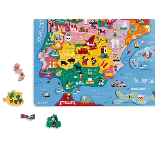 Mapa Magnético Península Ibérica - Janod