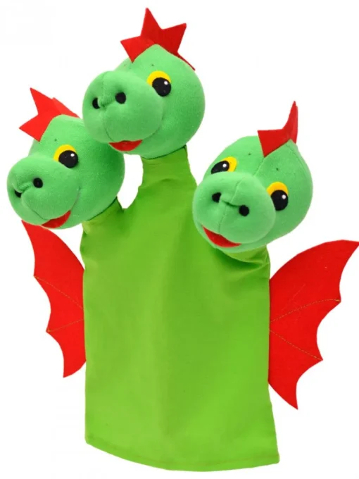 Marioneta de dragón de tres cabezas - Mú