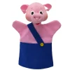 Marioneta del cerdito azul - Mú