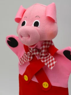 Marioneta del cerdito rojo - Mú