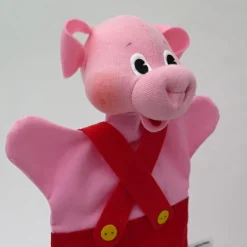 Marioneta del cerdito rojo - Mú