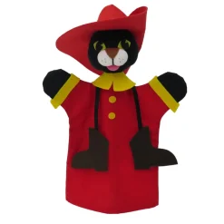 Marioneta El gato con botas - Mú