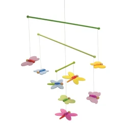 Mariposas móviles de madera - Goki