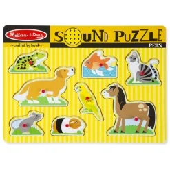 Mascotas de rompecabezas de sonido - Melissa & Doug