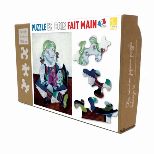 Maya con una muñeca de Picasso - Puzzle Michèle Wilson