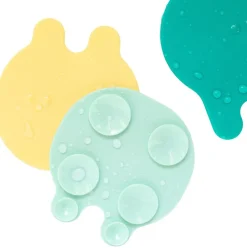 Medusas de baño antideslizantes Grippi amarillo menta - Quut