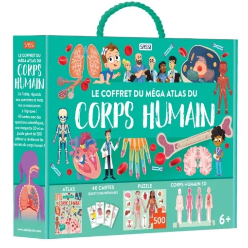 Mega Atlas Cuerpo humano - Sassi Junior