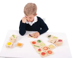 Memo de frutas y verduras Mix & Match - TickiT