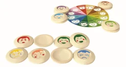 Memo de las emociones de madera - Plan Toys