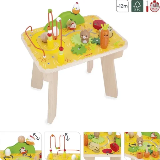 Mesa de actividades Granja - Janod