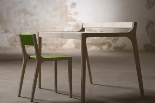 Mesa de escritorio para niños Sibis Afra - verde - Sirch