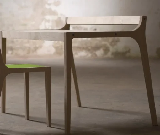 Mesa de escritorio para niños Sibis Afra - gris - Sirch