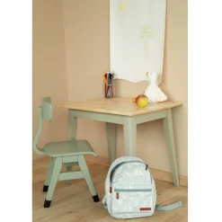 Mesa escolar, color oliva - Little Dutch