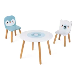 Mesa y 2 sillas para niños de madera - Janod