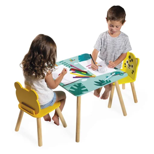 Mesa y sillas infantiles Tropik - Janod