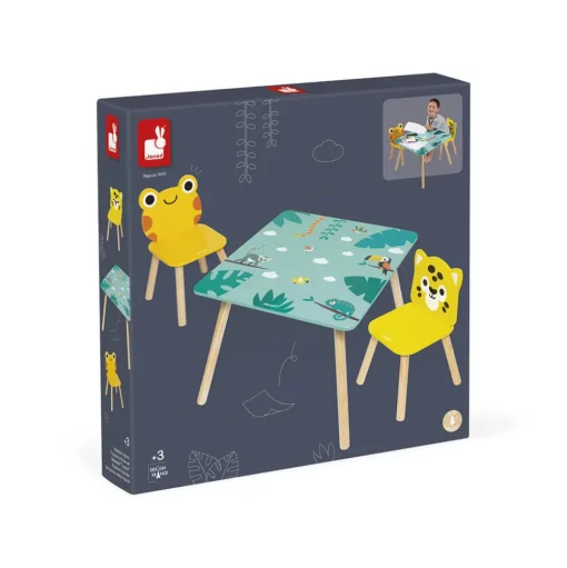 Mesa y sillas infantiles Tropik - Janod