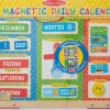Mi calendario diario magnético en inglés - Melissa & Doug