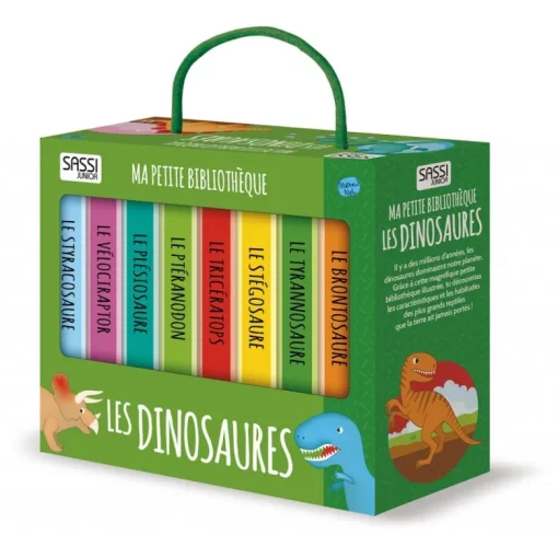 Mi Pequeña Biblioteca - Dinosaurios - Sassi Junior