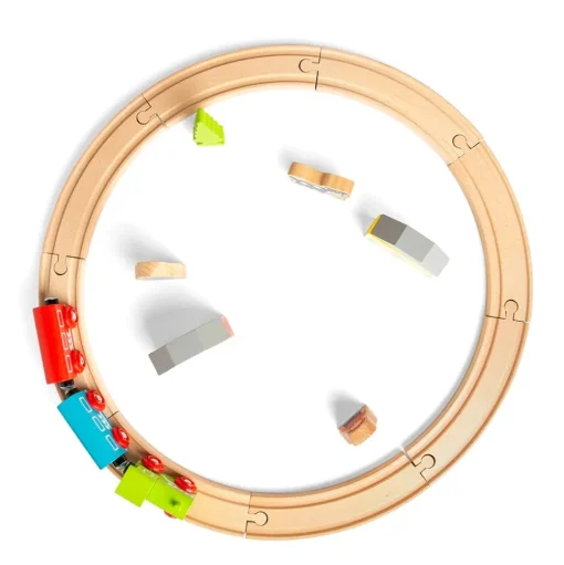 Mi primer juego de trenes - Bigjigs Toys