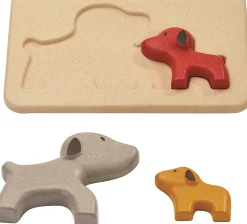 Mi primer puzzle - Perro - Plan Toys