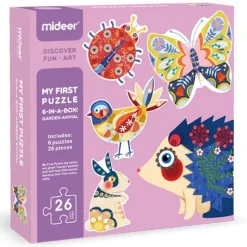 Mi primer rompecabezas animales de jardin - Mideer
