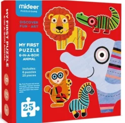 Mi primer rompecabezas Animales de la selva - Mideer