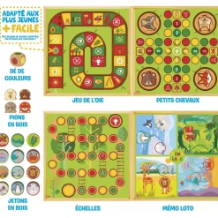Mi primera caja de juegos de mesa - Jeujura