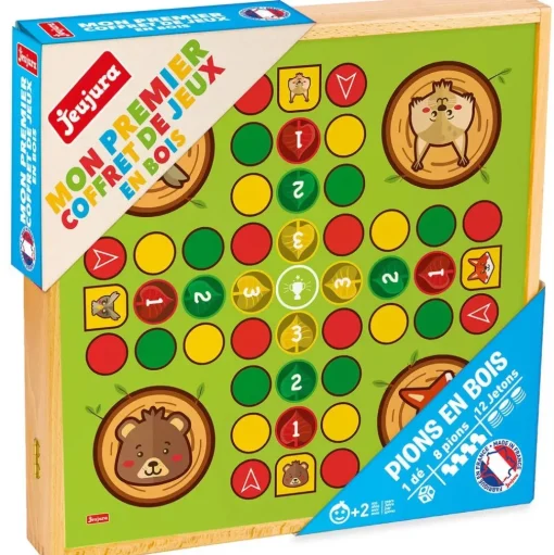 Mi primera caja de juegos de mesa - Jeujura