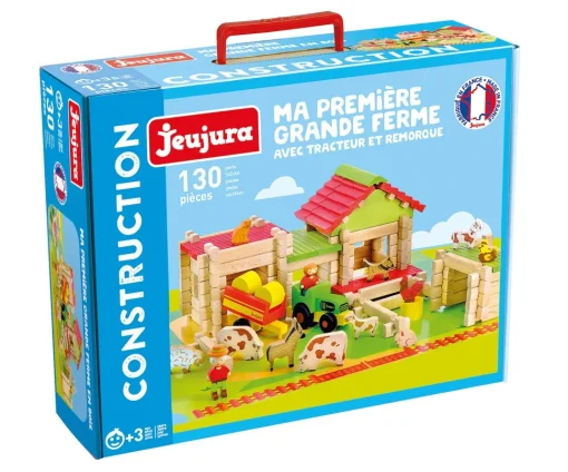 Mi Primera Granja 130 piezas - Jeujura
