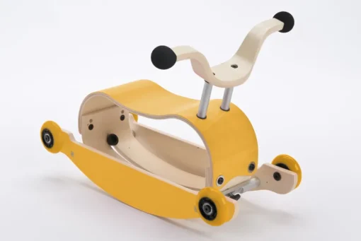 Mini Flip - Juego de 4 ruedas - Amarillo - Wishbone Design Studio