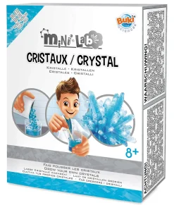 Mini Lab Cristaux - Bleu - Buki France