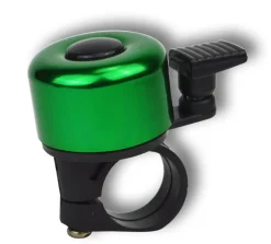 Mini timbre de bicicleta verde - Kiddimoto