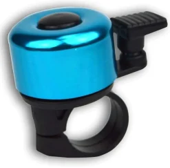 Mini timbre de bicicleta azul - Kiddimoto