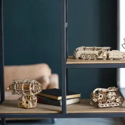 Mini-Dirigible Steampunk modelo mecánico - Ugears