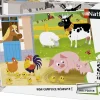 Mis amigos de la granja Puzzle 30 piezas - Nathan