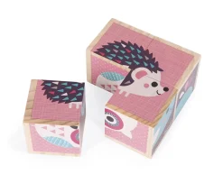 Mis primeros cubos - animales bebés - Janod