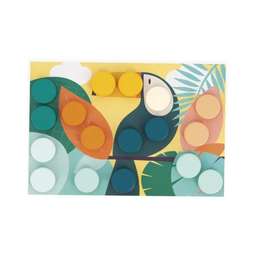 Mis primeros mosaicos de madera - Janod