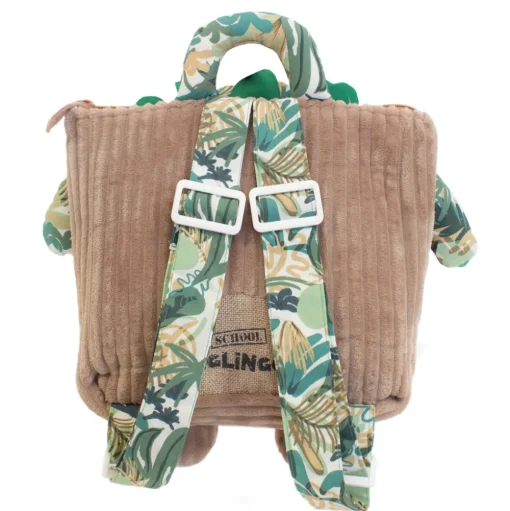 Mochila de terciopelo Jelekros el león - Les Déglingos