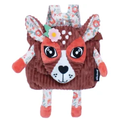 Mochila de terciopelo Mélimélos la biche - Les Déglingos